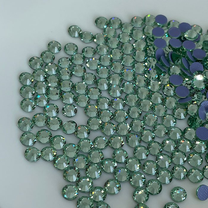 2058 hot fix libre de plomo cristal piedras de ricino